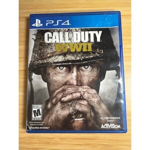 Call of Duty WWII PS4 Complete Tested Working CIB Activision